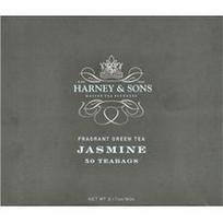 Harney & Sons, Kvapni žalioji arbata su jazminais, 50 arbatos pakelių, 90 g