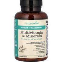 NatureWise, Moterų multivitaminai ir mineralai, 60 vegetariškų kapsulių