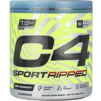 C4 / Cellucor, „C4® Sport Ripped“, prieš treniruotę, „Artic Snow“ kūgis, 280 g