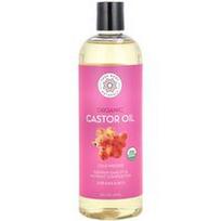 Pure Body Naturals, Organinis ricinos aliejus, 473 ml (16 skysčio uncijų)