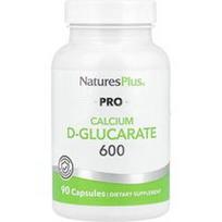 NaturesPlus, Pro kalcio D-gliukaratas 600, 90 kapsulių (600 mg vienoje kapsulėje)