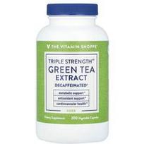 The Vitamin Shoppe, Žaliosios arbatos ekstraktas, trigubo stiprumo, be kofeino, 200 daržovių kapsulių (750 mg vienoje kapsulėje)