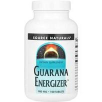 Source Naturals, Guarana Energizer™, 100 tablečių