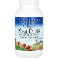 Planetary Herbals, „Full Spectrum™“ nopalinių kaktusų tablečių, 240 tablečių