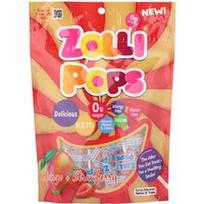Zollipops, Mango ir braškių skonio traškučiai, 147 g
