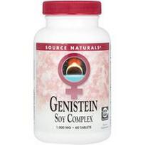 Source Naturals, Genisteino sojų kompleksas, 60 tablečių