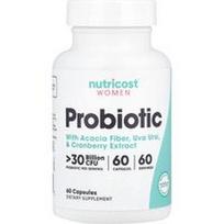 Nutricost, Moterims, probiotikas, >30 milijardų KFV, 60 kapsulių