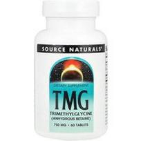 Source Naturals, TMG, 60 tablečių