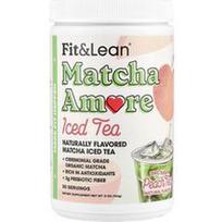 Fit & Lean, „Matcha Amore“ ledinė arbata, persikų arbata, 141 g