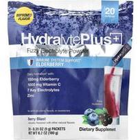 Hydralyte, „Hydralyte Plus+“, putojantys elektrolitų milteliai, uogų skonio, 20 pakelių po 9 g (0,31 uncijos)