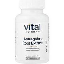 Vital Nutrients, Astragalus šaknų ekstraktas, 90 veganiškų kapsulių (300 mg vienoje kapsulėje)