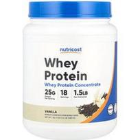 Nutricost, Išrūgų baltymų koncentratas, vanilės skonio, 680 g