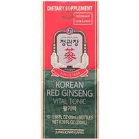 JungKwanJang, Korėjietiško raudonojo ženšenio gyvybinis tonikas, 10 buteliukų po 20 ml (0,68 fl oz)