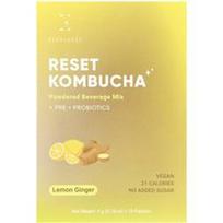 Everydaze, „Reset Kombucha“, miltelių pavidalo gėrimų mišinys su citrina ir imbieru, 10 pakelių po 5 g (0,18 uncijos)