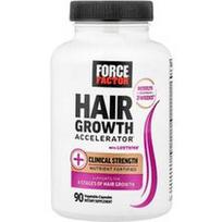 Force Factor, Plaukų augimo greitintuvas su „Lustriva®“, 90 augalinių kapsulių