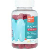 Zahler, Šeštas skyrius, Magnio guminukai, Be cukraus, Aviečių, 60 guminukų (100 mg viename guminuke)