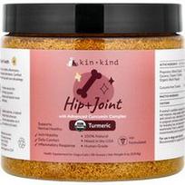 Kin+Kind, Klubo ir sąnario su pažangiu kurkumino kompleksu, šunims ir katėms, ciberžolė, 8 uncijos (226,8 g)