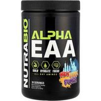 NutraBio, „Alpha EAA“, Niujorko punšas, 438 g