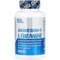 EVLution Nutrition, Magnis ir L-teaninas, 90 vegetariškų kapsulių