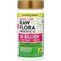 Nature's Truth, Moterų priežiūra, „Raw Flora® Probiotic-22“ su spanguolėmis ir D-manoze, 33 pailginto atpalaidavimo veganiškos kapsulės