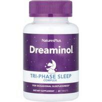 NaturesPlus, „Dreaminol®“, trifazis miego kompleksas, 60 tablečių
