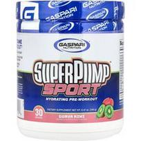 Gaspari Nutrition, priešreniruotinis hidratuojantis papildas „SuperPump™ Sport“, gvajavų ir kivių skonio, 240 g