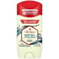 Old Spice, Antiperspirantas ir dezodorantas, gilios jūros kvapas su vandenyno elementais, 96 g