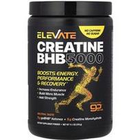 Real Ketones, Elevate, kreatinas BHB 5000, neutralus, 11,1 uncijos (316 g)