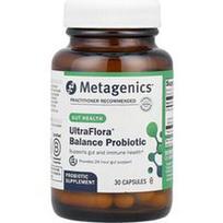 Metagenics, „UltraFlora® Balance“ probiotikas, 55 mg (15 milijardų KFV), 30 kapsulių