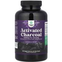 Nature's Craft, Aktyvuota anglis, 180 vegetariškų kapsulių (400 mg vienoje kapsulėje)