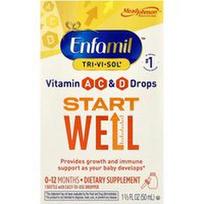 Enfamil, „Poly-Vi-Sol®“, multivitaminų lašai, 6–24 mėnesių kūdikiams, 50 ml (1 2/3 skysčio uncijos)