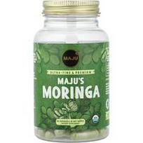 Maju Superfoods, Moringa, 90 kapsulių (500 mg vienoje kapsulėje)