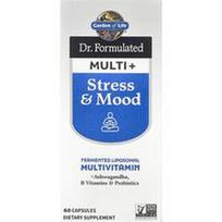 Garden of Life, Gyd. „Multi+“ formulė stresui ir nuotaikai, 60 kapsulių