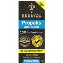 Bee & You, Propolis, vandenyje tirpus, be alkoholio, 30 ml