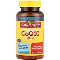 Nature Made, CoQ10, 100 mg, 40 minkštųjų kapsulių