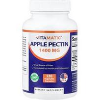 Vitamatic, Obuolių pektinas, 120 vegetariškų kapsulių (700 mg vienoje kapsulėje)