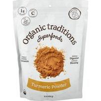 Organic Traditions, Supermaistas, ciberžolės milteliai, 454 g