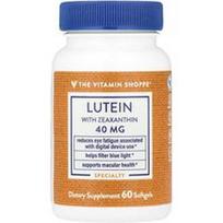 The Vitamin Shoppe, Liuteinas su zeaksantinu, 60 minkštųjų kapsulių