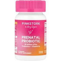 Pink Stork, Prenatalinis probiotikas + vitaminas B6, 30 kapsulių