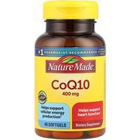 Nature Made, CoQ10, 400 mg, 40 minkštųjų kapsulių