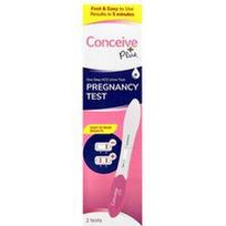 Conceive Plus, Nėštumo testas, 2 testai
