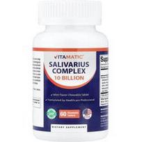 Vitamatic, Salivarius kompleksas, mėtų skonio, 60 kramtomųjų tablečių