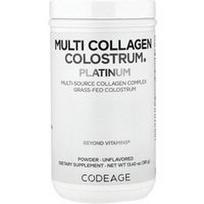 Codeage, Multikolageno priešpienis Platinum, be skonio, 381 g