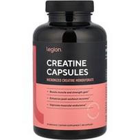 Legion Athletics, Kreatinas, 180 kapsulių (833 mg vienoje kapsulėje)