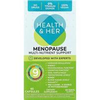 Health and Her, Menopauzė, daugiafunkcinė maistinė medžiaga, 60 kapsulių