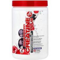 Metabolic Nutrition, Mikronizuotas kreatinas Plus™, mėlynųjų aviečių skonio, 420 g