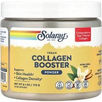 Solaray, Veganiški kolageno stiprinimo milteliai, natūrali vanilė, 173 g