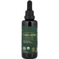 Global Healing, Žaliųjų žolelių ekstraktas™, 5 ženšenio, 59,2 ml (2 skysčio uncijos)