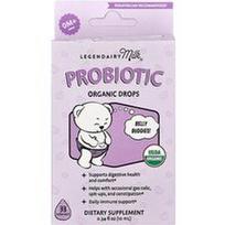 Legendairy Milk, Probiotiniai ekologiški lašai, 0+ mėnesių, 10 ml (0,34 skysčio uncijos)