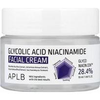 APLB, Glikolio rūgšties ir niacinamido veido kremas, 55 ml (1,86 fl oz)